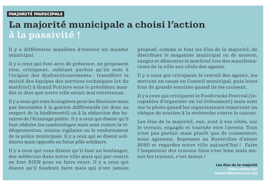 Buxerolles naturellement